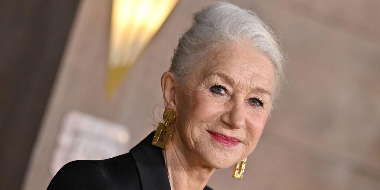 helen mirren, by rotation rental wardrobe