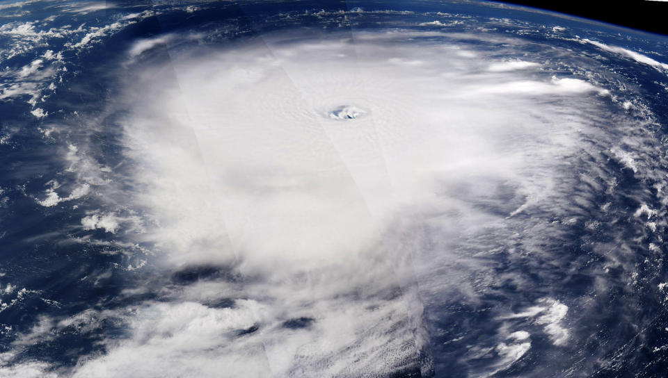 El huracán Irma visto desde la ISS, fotografía del astronauta Paolo Nespoli | ESA