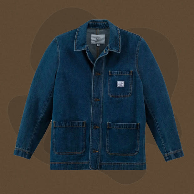 <p>Herschel’s unisex Supply Uniform Collection is made up of highly functional wardrobe basics including tops, bottoms, outwear, and the Denim Shop Jacket. The workwear-inspired piece comes in a medium-wash shade with metal buttons and three pockets, and it’s finished with Herschel’s signature white woven label.</p><p>[$120; <a href="https://go.skimresources.com?id=106246X1712071&xs=1&xcust=mj-bestdenimjackets-jzavaleta-080423-update&url=https%3A%2F%2Fherschel.com%2Fshop%2Fjackets%2Fdenim-shop-jacket-mens%3Fv%3D50068-01094-L" rel="noopener" target="_blank" data-ylk="slk:herschel.com;elm:context_link;itc:0;sec:content-canvas" class="link ">herschel.com</a>]</p>