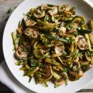 <p>Serve this simple side dish with grilled turkey burgers. Other fresh herbs, like thyme or oregano, work well too. <a href="https://www.eatingwell.com/recipe/247885/zucchini-mushroom-saute/" rel="nofollow noopener" target="_blank" data-ylk="slk:View Recipe;elm:context_link;itc:0;sec:content-canvas" class="link ">View Recipe</a></p>