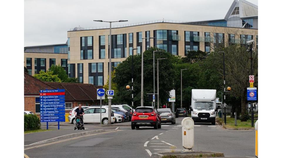 Southmead Hospital in Bristol where Princess Anne is being treated