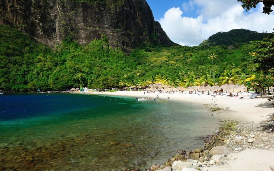 Anse des Pitons