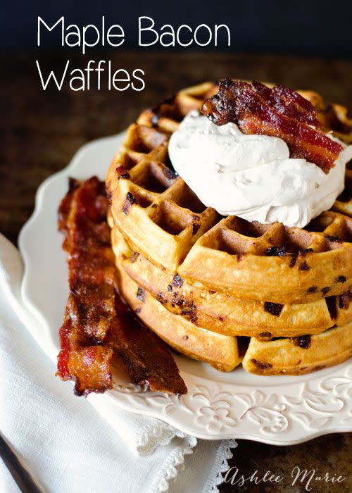 Maple Bacon Waffles