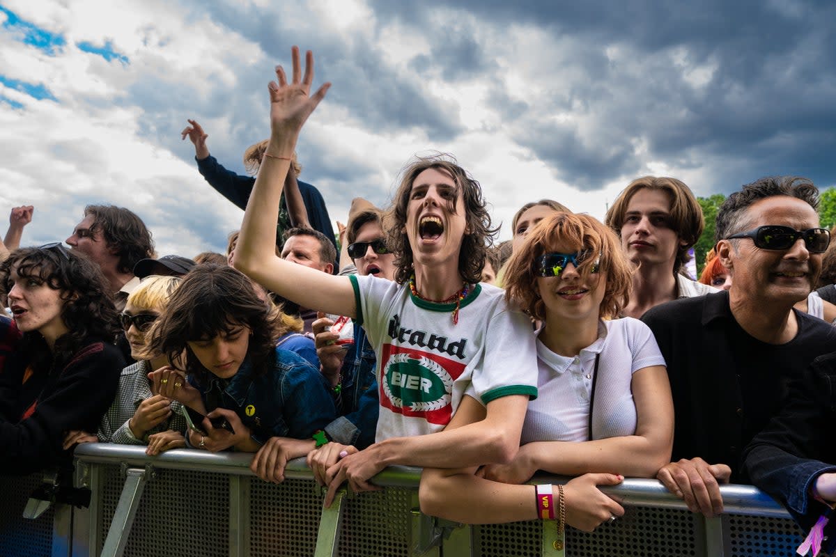 Fans at Wide Awake Festival at Brockwell Park in May 2022  (Redferns)
