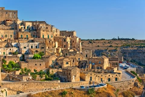 Few destinations are as dramatic as Matera - Credit: GETTY