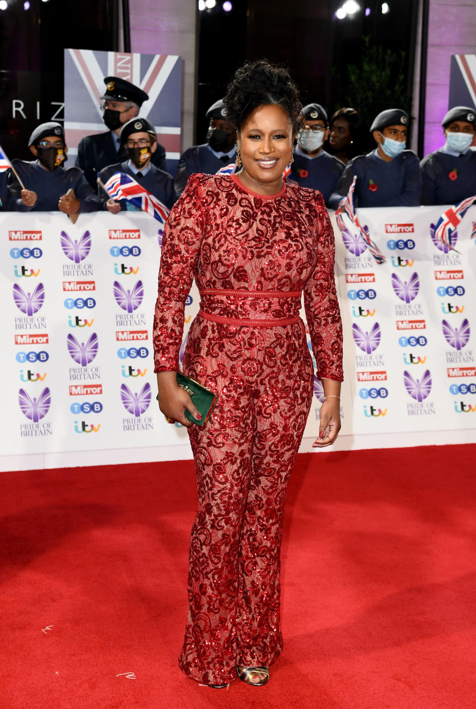 LONDON, ENGLAND - OCTOBER 30:  Charlene White attends the Pride Of Britain Awards 2021 at The Grosvenor House Hotel on October 30, 2021 in London, England. (Photo by Gareth Cattermole/Getty Images)