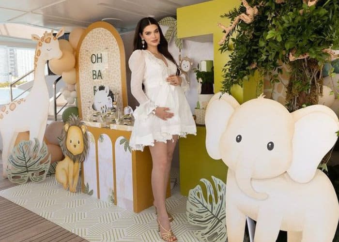 Nadia Ferreira celebra su baby shower 