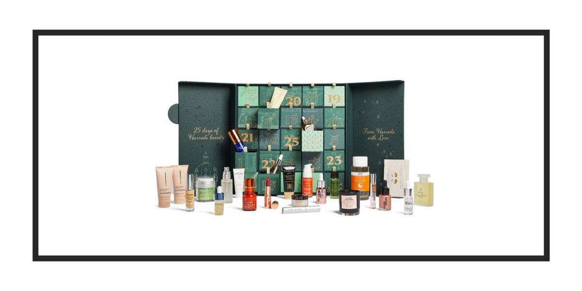 The Harrods beauty advent calendar is here take a peek inside