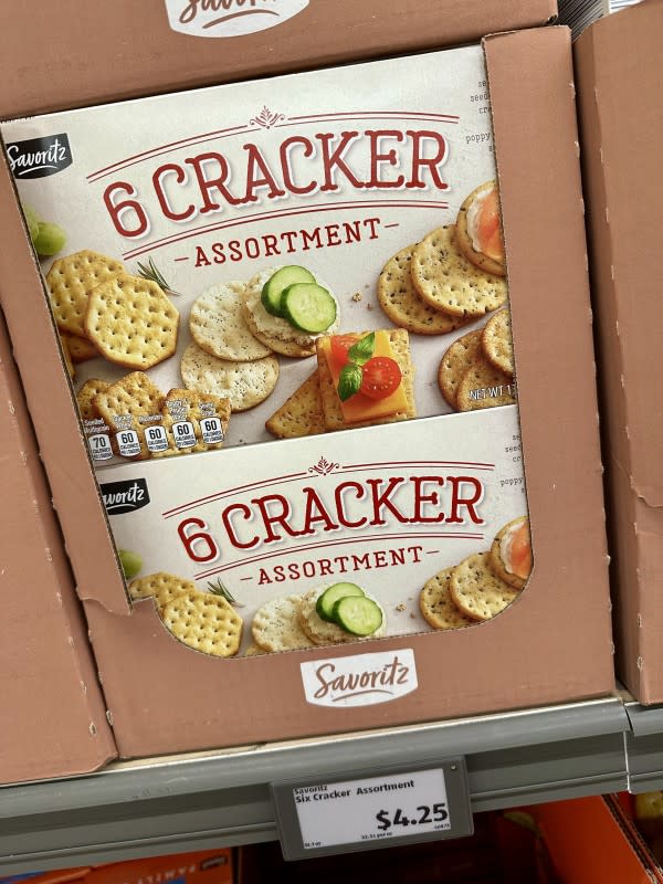Savoritz Cracker Assortment<p>Krista Marshall</p>