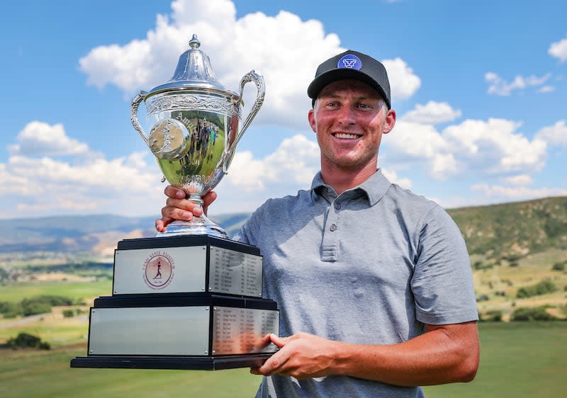 BYU golfer Zac Jones and the Cougars will be among the teams competing in the NCAA Austin Regional this week. Utah will also be among the field of teams competing. | Scott G Winterton, Deseret News