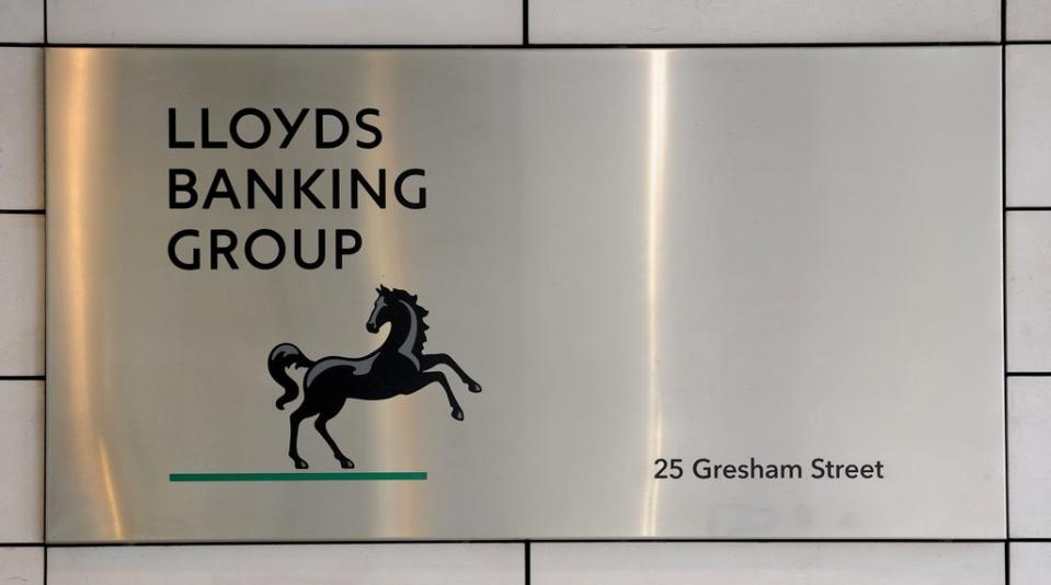 Lloyds customers reported having issues with their online banking on Thursday (Nick Ansell/PA) (PA Wire)