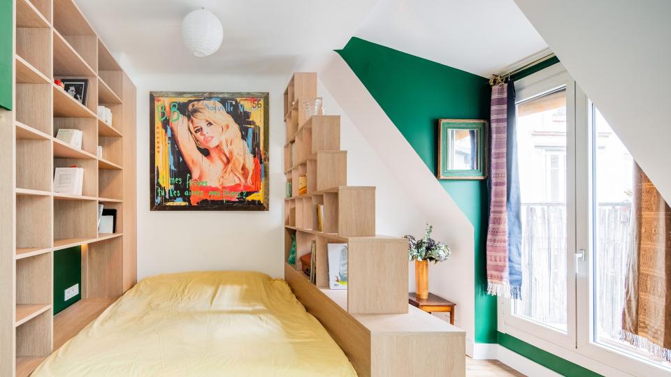 <cite class="credit"><a href="https://www.architecturaldigest.com/story/a-parisian-apartment-goes-from-charmless-to-chic?mbid=synd_yahoo_rss" rel="nofollow noopener" target="_blank" data-ylk="slk:A Parisian Apartment Goes From Charmless to Chic;elm:context_link;itc:0;sec:content-canvas" class="link ">A Parisian Apartment Goes From Charmless to Chic</a>. Photo by Yohann Fontaine</cite>