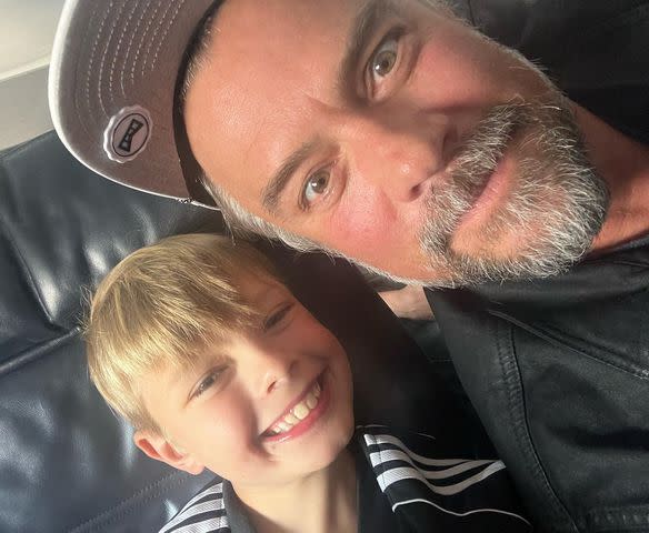 <p>Josh Duhamel Instagram</p> Josh Duhamel and his son Axl.