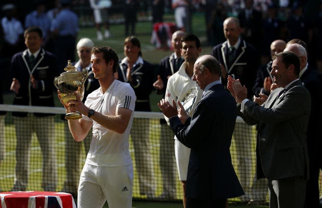 Andy Murray beat Novak Djokovic in the 2013 final - the Serb's last defeat on Centre Court