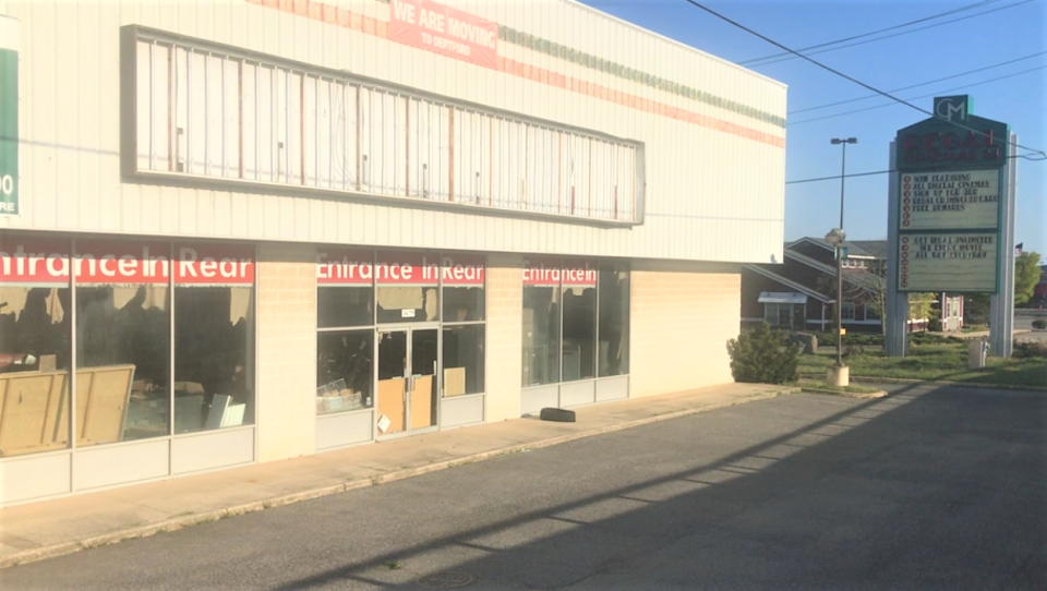 This former Avalon Carpet, Tile and Flooring outlet center at 3679 South Delsea Drive, off Smith Street, in Vineland, will become an 810 Billiards & Bowling franchise site. This is the front of the property, facing South Delsea Drive. PHOTO: April 12, 2023.