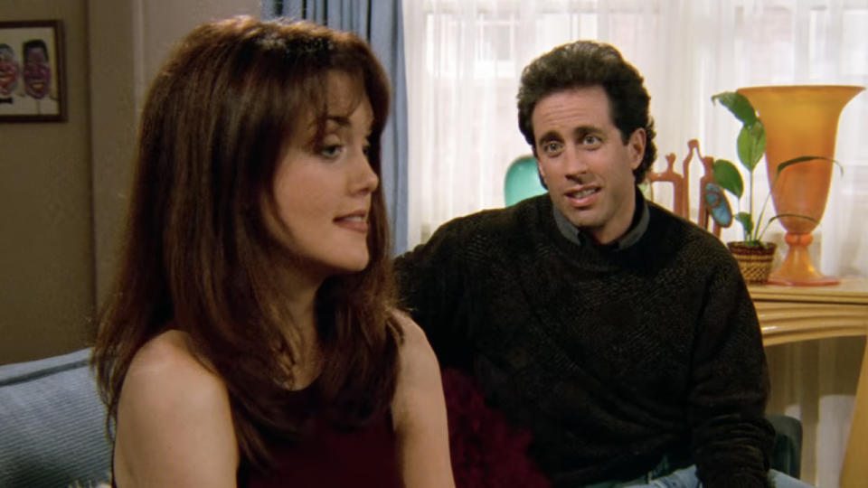 Julia Campbell and Jerry Seinfeld on Seinfeld