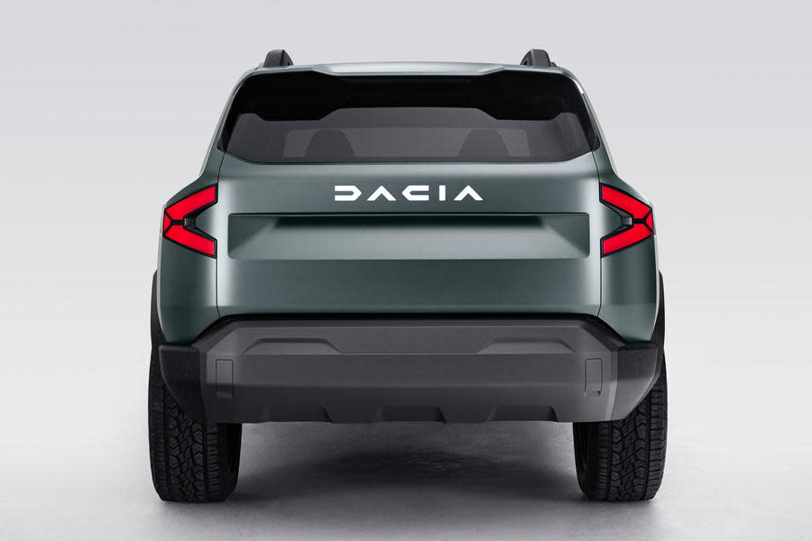 Dacia Bigster concept rear