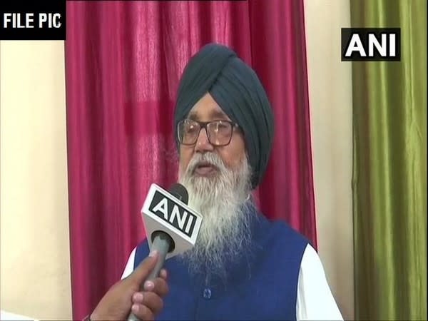 Former Punjab CM Parkash Singh Badal (file photo/ANI)