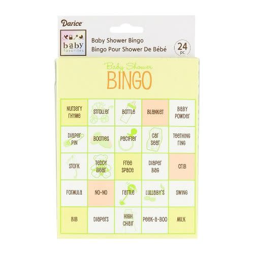 Baby Shower Bingo