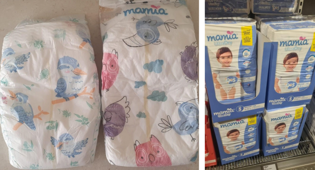 Aldi diapers sales