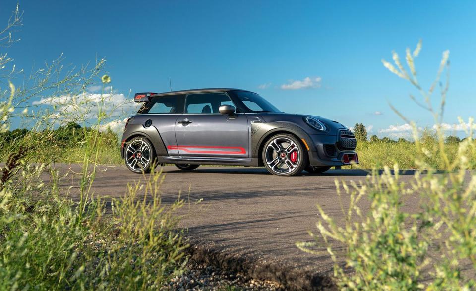 Hatchback: 2021 Mini Cooper JCW GP: 93 dBA (tie)