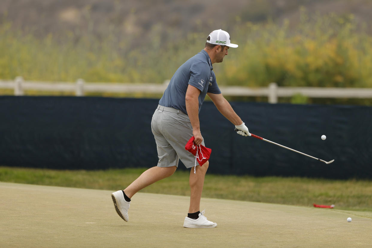 Betting favorite Jon Rahm is keeping it loose before the U.S. Open. (Photo by Ezra Shaw/Getty Images)