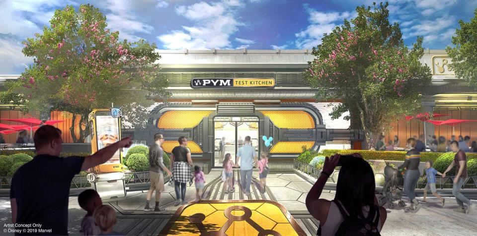 Visit the Pym Test Kitchen when you stop by Avengers Campus this summer (Photo: Disneyland Resorts)