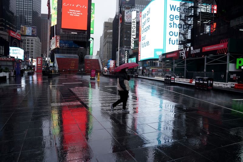 Outbreak of the coronavirus disease (COVID-19), in the Manhattan borough of New York City