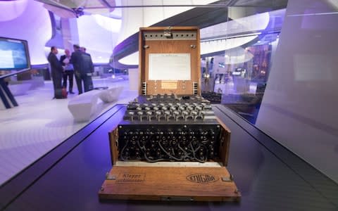 An Enigma machine  - Credit: Paul Grover&nbsp;