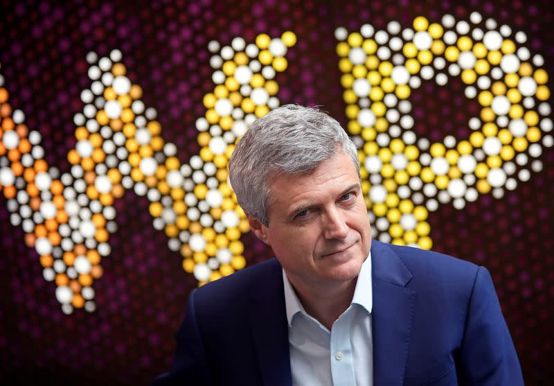 FILE PHOTO: Mark Read, CEO of WPP Group, the largest global advertising and public relations agency, poses for a portrait at their offices in London