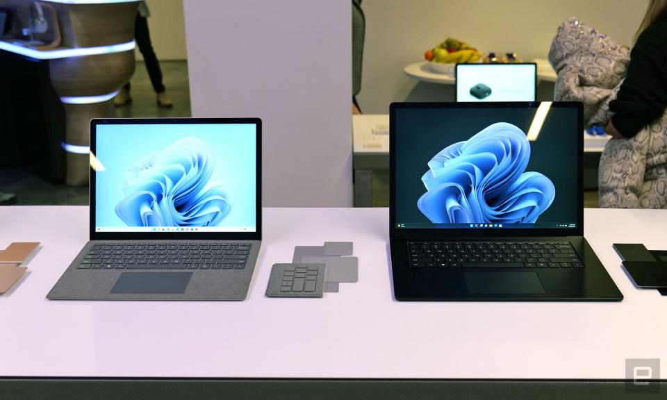 <p>As before, the Surface Laptop 5 will be available in both 13.5 and 15-inch models.</p>
