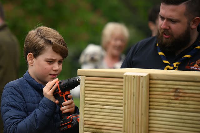 Prince George at the Big Help Out in May 2023