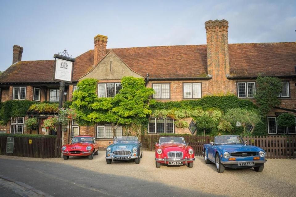 <p>In a quiet corner of the New Forest, this country house hotel awaits guests who come to indulge on a rural getaway. <a href="https://www.booking.com/hotel/gb/montaguarms.en-gb.html?aid=2070929&label=hampshire-hotels" rel="nofollow noopener" target="_blank" data-ylk="slk:The Montagu Arms;elm:context_link;itc:0;sec:content-canvas" class="link ">The Montagu Arms</a> boasts a leafy English garden and stylish dishes that showcase the rich larder of the New Forest, coast and country at the Terrace Restaurant. The rooms are beautiful and homely, with country-chic interiors, and at Monty's Inn, you can relax as you sip real ales from Ringwood brewery or local gin from Lymington.</p><p><a class="link " href="https://www.redescapes.com/offers/hampshire-beaulieu-montagu-arms-hotel" rel="nofollow noopener" target="_blank" data-ylk="slk:READ OUR REVIEW AND BOOK;elm:context_link;itc:0;sec:content-canvas">READ OUR REVIEW AND BOOK</a> </p><p><a class="link " href="https://www.booking.com/hotel/gb/montaguarms.en-gb.html?aid=2070929&label=hampshire-hotels" rel="nofollow noopener" target="_blank" data-ylk="slk:BOOK NOW;elm:context_link;itc:0;sec:content-canvas">BOOK NOW</a></p>