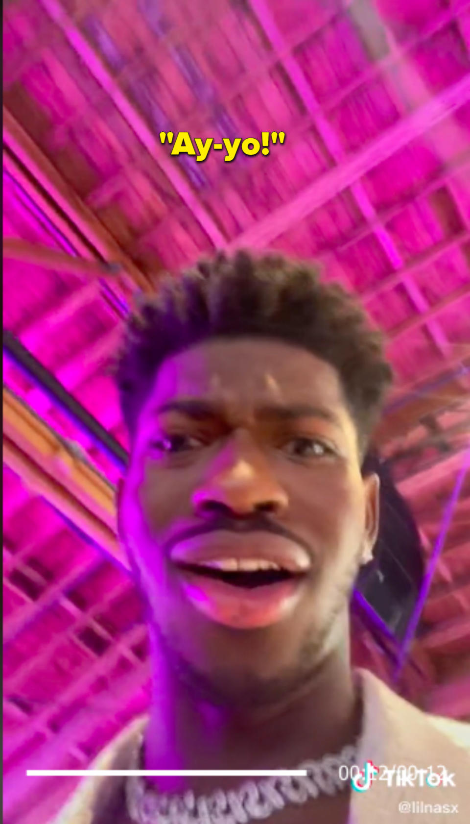   @lilnasx / Via tiktok.com