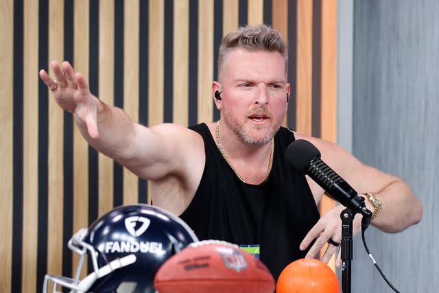 <p>Mike Lawrie/Getty</p> Pat McAfee