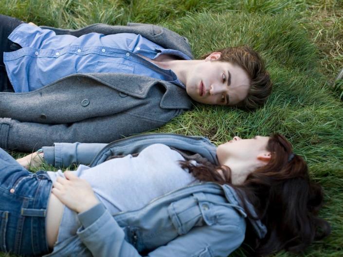 Kristen Stewart and Robert Pattinson in ‘Twilight' (Summit Entertainment)