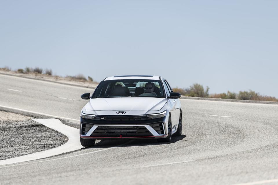 2024 hyundai elantra n driving