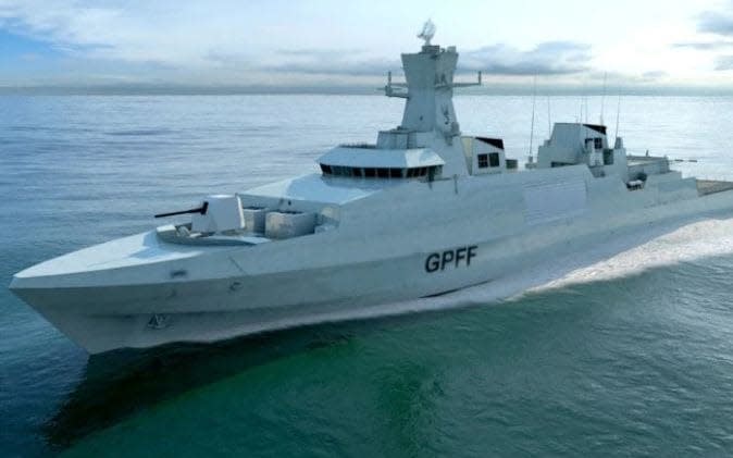 How a new stripped down frigates for the Navy and export buyers might look