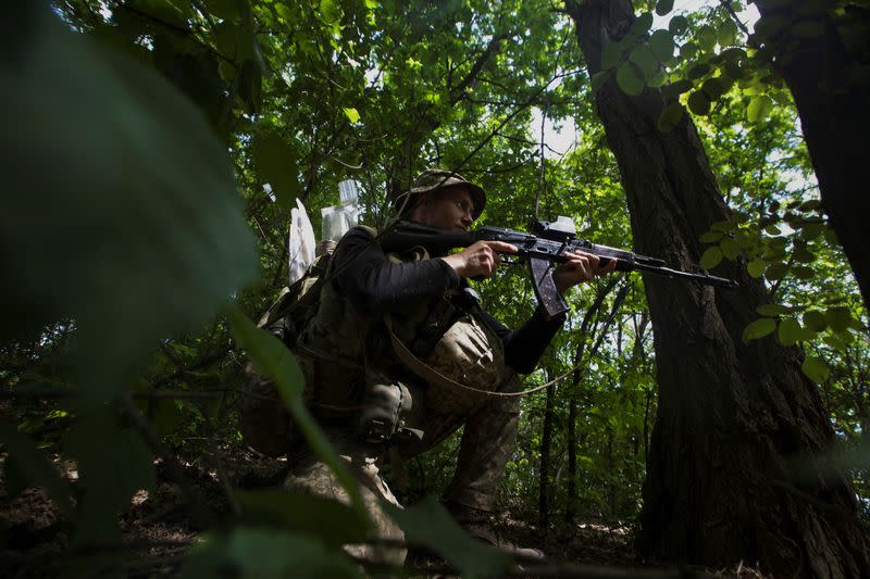 Russia's attack on Ukraine continues, in Donetsk region