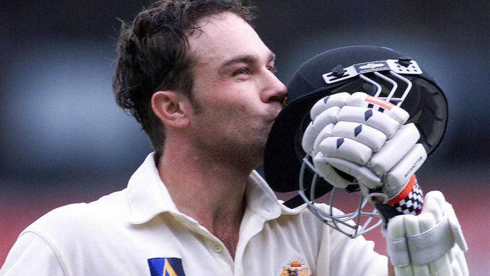 Michael Slater in 2004.  (GREG WOOD/AFP/Getty Images)