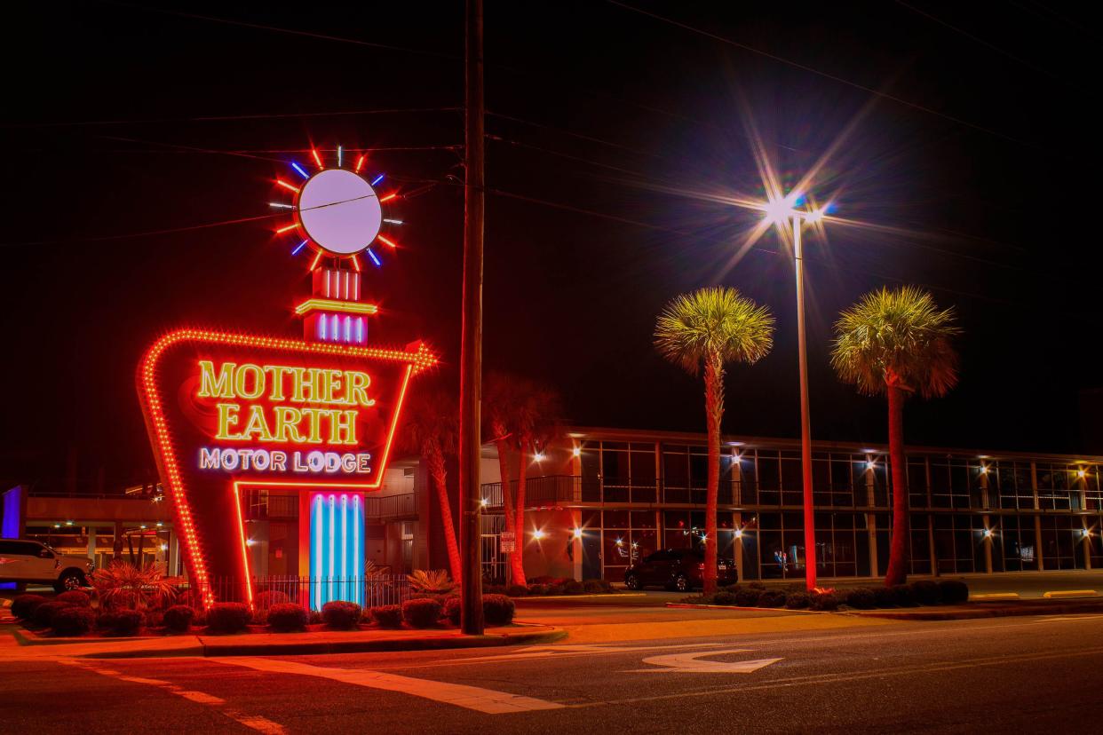 Staying at Kinston's retro-chic Mother Earth Motor Lodge is an adventure in itself.