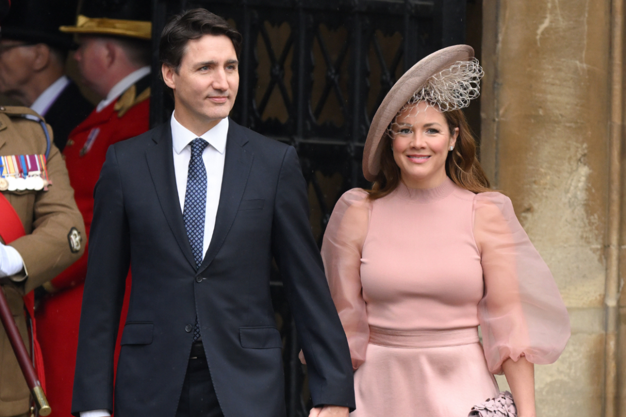 Prime Minister Justin Trudeau and Sophie Grégoire Trudeau separated in 2023 after 18 years of marriage. (Image via Getty Images)