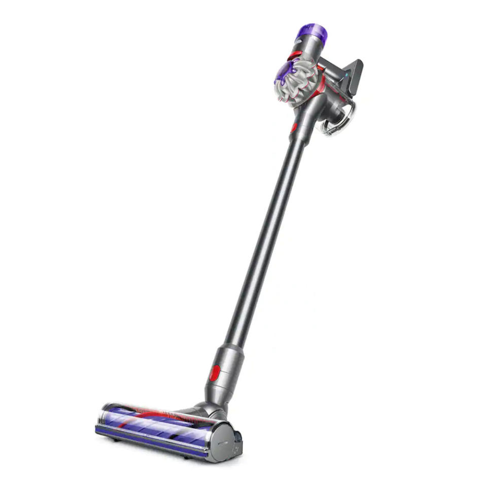 Dyson V8 Animal Cordless Stick Vacuum Cleaner. Image via Canadian Tire.