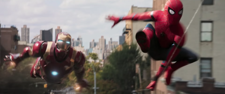 Spider-Man Homecoming Iron Man and Spider-Man Marvel Cinematic Universe