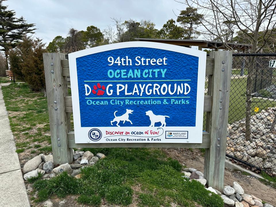Ocean City's Dog Playground on Thursday, March 7, at 502 94th Street in Ocean City, Maryland.