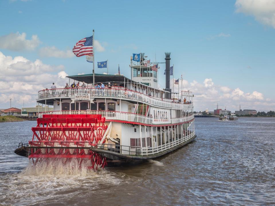 The current Natchez steamer has been in operation for almost 50 years (Getty)