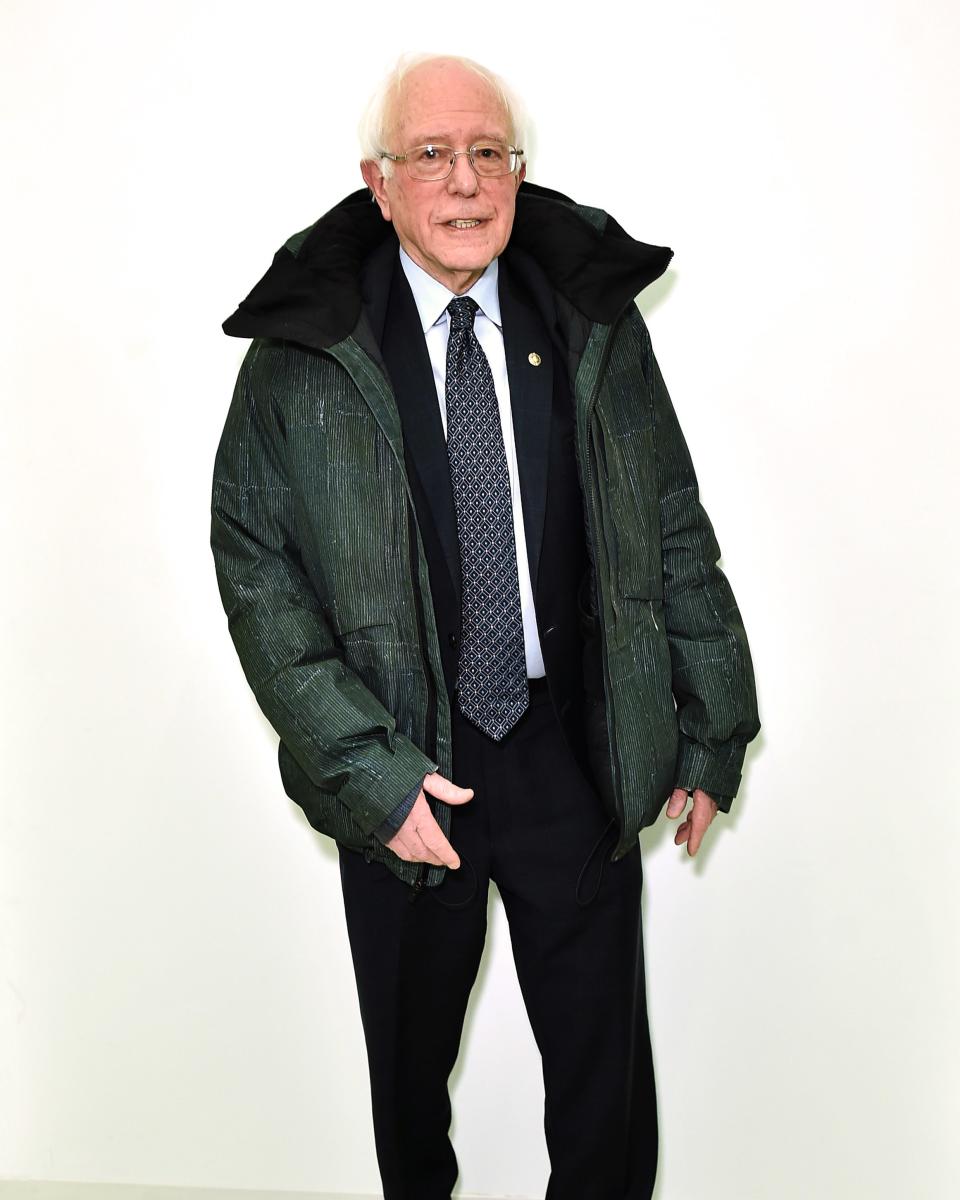 Bernie's 2020 platform: a fire garm in every closet.