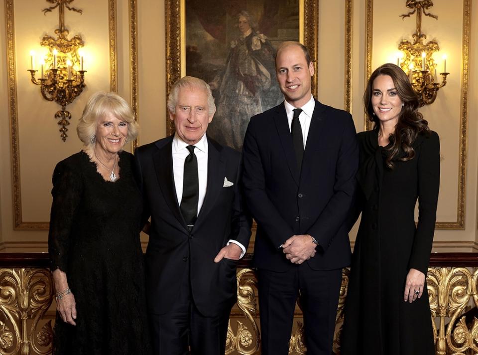 Kate Middleton, Prince William, Queen Camilla, King Charles