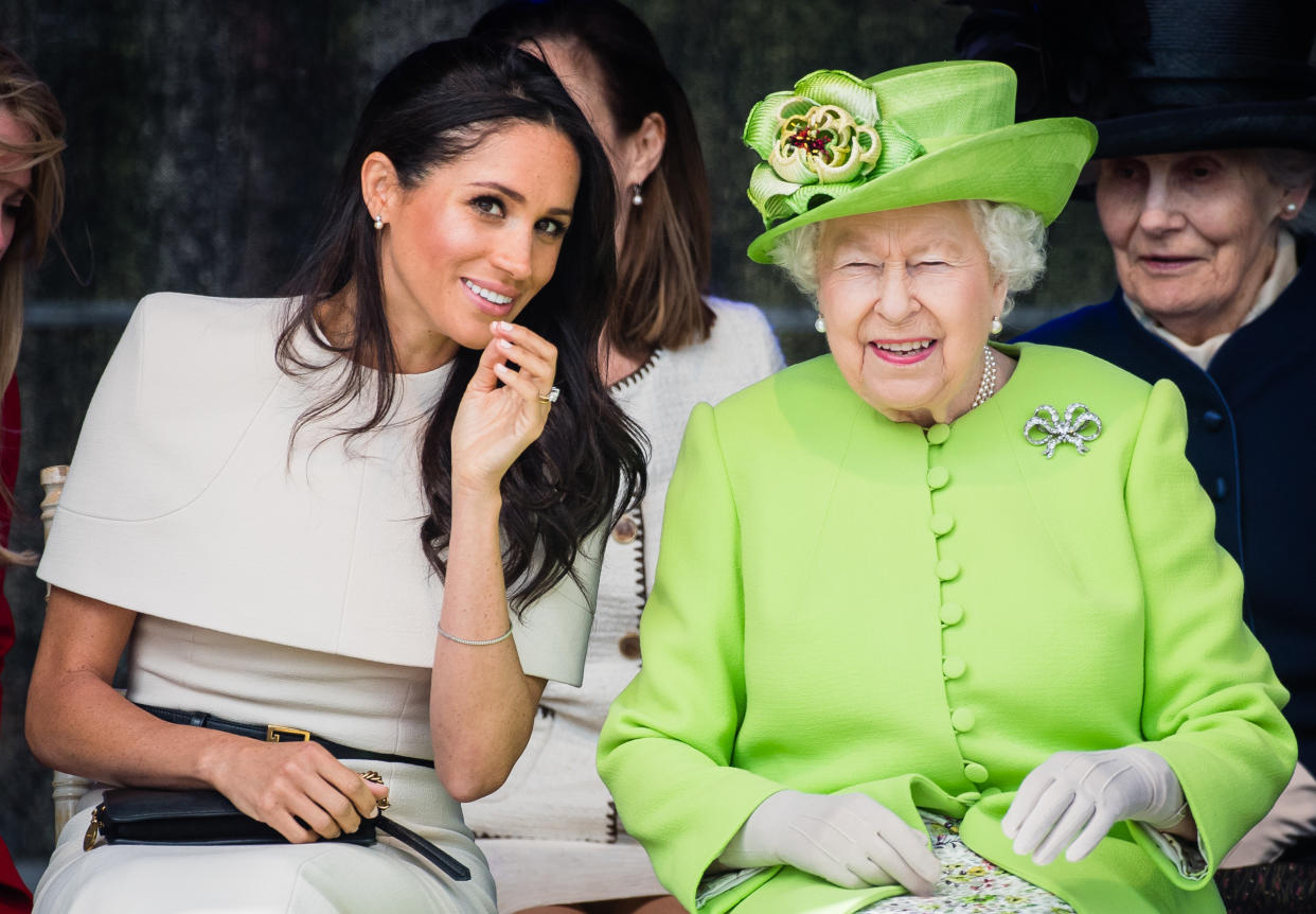 The Queen is so close with Meghan Markle, she’s apparently broken a royal tradition for her. Source: Getty