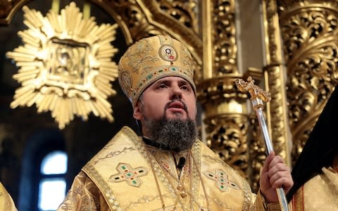 Metropolitan Epiphanius of Kyiv and All Ukraine spoke out against Russia  - Credit: Hennadii Minchenko/ Ukrinform